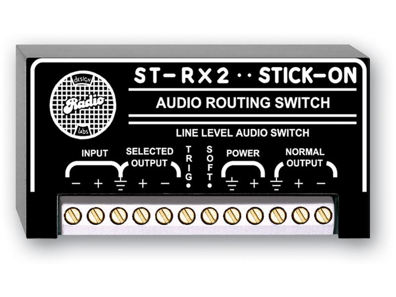 RDL ST-RX2 1×2 Audio Routing Switcher