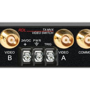 RDL TX-MVX 2x1 BNC Manual Remote-Controlled Video Switch / Ground-Referenced 24V DC Trigger