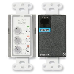 RDL D-RC3M 3 Channel Remote Audio Mixing Control with Muting