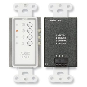 RDL D-RLC3 Remote Level Controller / 4 Preset Levels / 0-10 V Resistive Control / LED