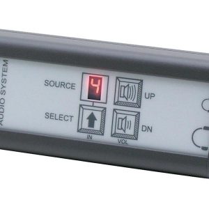RDL SAS-HC8 Headphone Control Station Source Select / Volume Ramp / Sealed Touch Controls