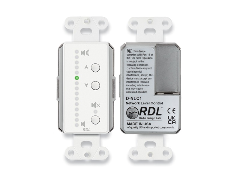 RDL D-NLC1 Network Remote Control with LEDs