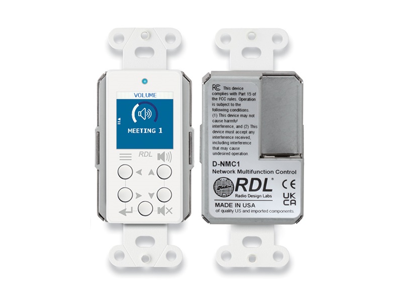 RDL D-NMC1 Network Remote Control with Screen