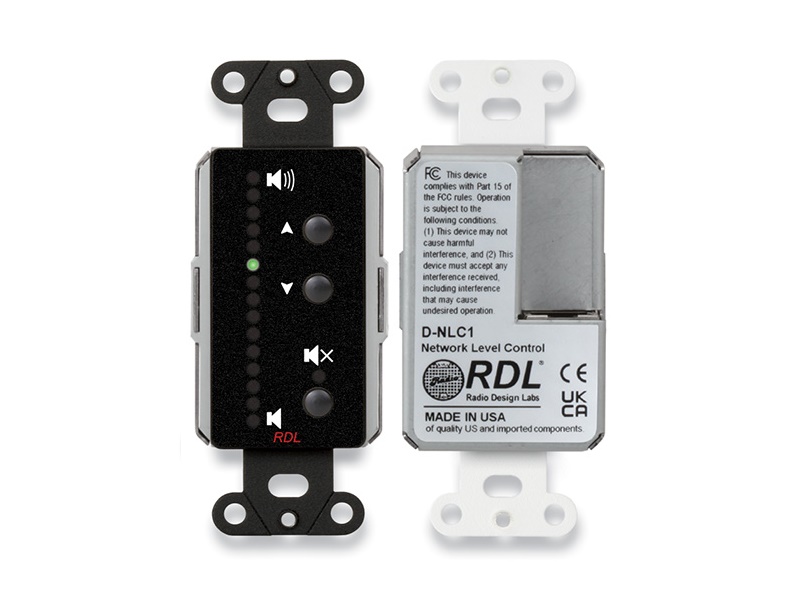 RDL DB-NLC1 Network Remote Control with LEDs