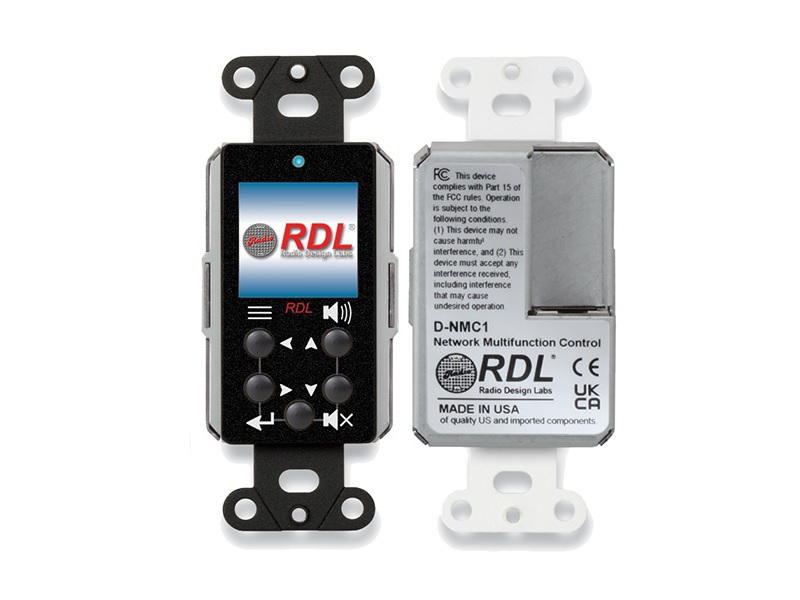 RDL DB-NMC1 Network Remote Control with Screen