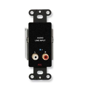 RDL DB-TPS2A Active 2-Pair Extender (Transmitter)/Format-A/stereo phono jack inputs/Black
