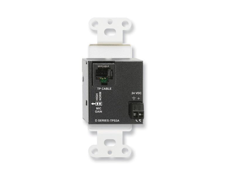 RDL DB-TPS3A Active 3-Pair Extender (Transmitter)/Format-A/XLR mic/stereo phono in/Black - Image 2