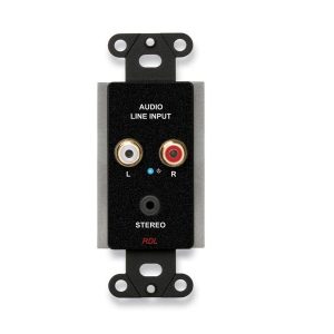RDL DB-TPSL1A Active 1-Pair Extender (Transmitter)/Format-A/Mini-Jack/Stereo RCA In/Black