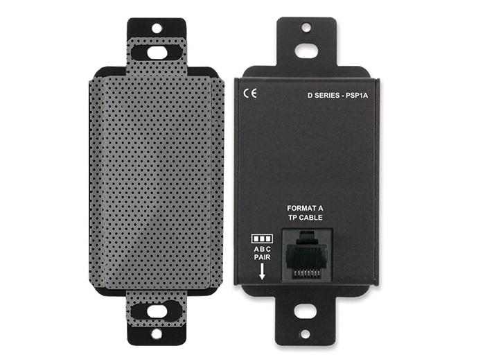 RDL DG-PSP1AF Decora-Style Active Loudspeaker/Format-A/Gray