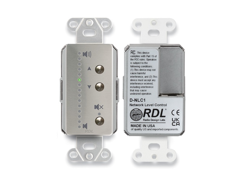 RDL DS-NLC1 Network Remote Control with LEDs