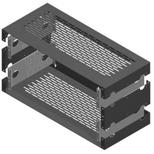 RDL RK-2UX 19 inch Utility Rack Chassis/2 RU Extension