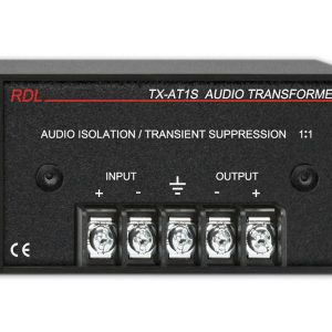 RDL TX-AT1S Audio Isolation Transformer with Suppression