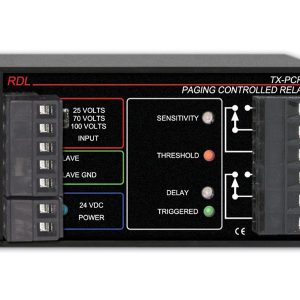 RDL TX-PCR1 Paging Controlled Relay
