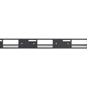 RDL RM-D3 1 RU Rack Panel / Mounts 3 Decora Modules / Front Label Lens