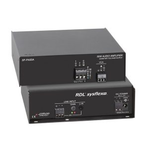RDL SF-PA50AX 50W 70/100V Audio Amplifier (Export Model/No Power Cord)