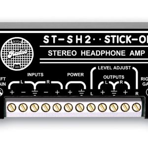 RDL ST-SH2 Stereo Headphone Amplifier Balanced/Unbalanced Input/External Level Control/24V