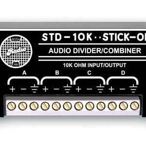 RDL STD-10K 10 kOhm Passive Balanced Audio Divider / Combiner 4-Channel