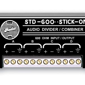 RDL STD-600 600 Ohm Passive Balanced Audio Divider / Combiner 4-Channel RF Filtered