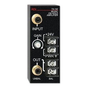 RDL TX-1W 1 Watt Music on Hold Amplifier