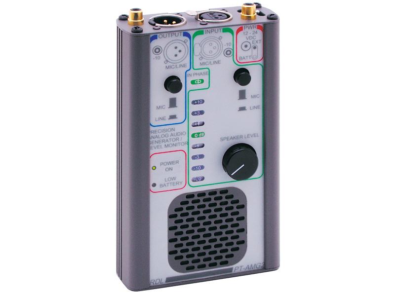 RDL PT-AMG2 Portable Audio Signal Generator and Monitor