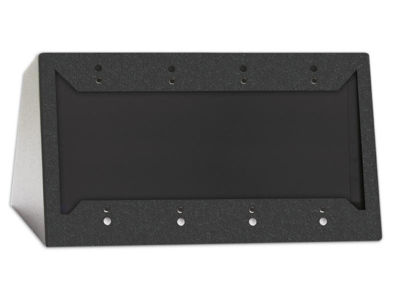 RDL DC-4B Desktop/Wall Chassis Holds 1-4 Decora-style Controls / Black