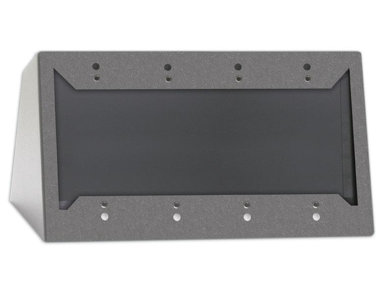 RDL DC-4G Desktop/Wall Chassis Holds 1/2/3/4 Decora Style Modules Gray