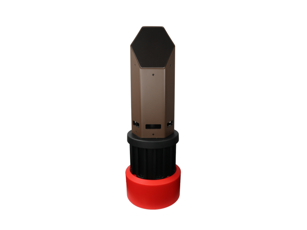 Rockustics CBG5-BR 3-Way Bollard Outdoor In-Ground Speaker / Built-In 5.25in Sub / 38Hz-22kHz / Brown
