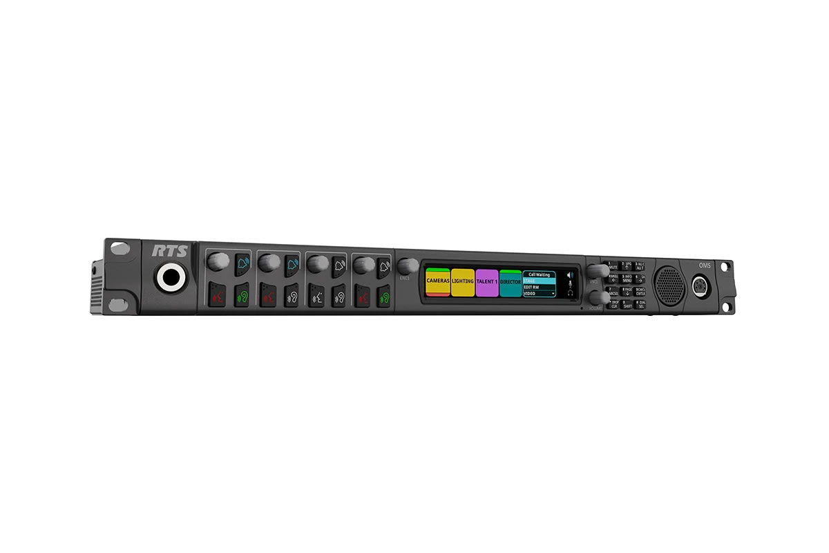 RTS OMS ANALOG 4F Main station 4ch ANALOG A4F headset/Partyline analog system/4 conferences