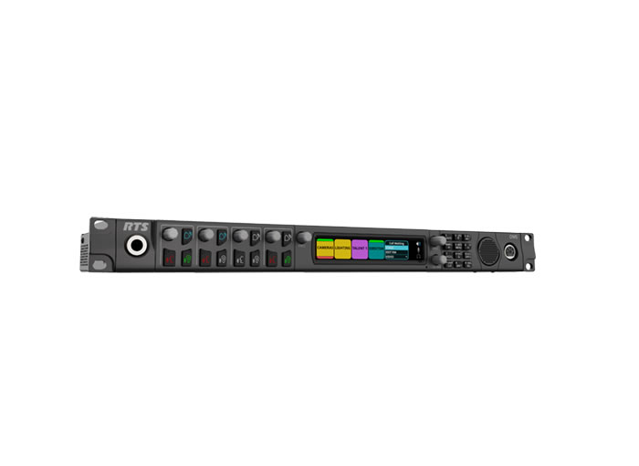 RTS OMS INTERMED 4F Digital Partyline Main Station/4 Channel/2W/4W AIO/Keypanel Support