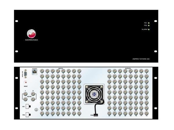 Sierra Video 7272HD-3G Aspen 72 x 72 3G HD-SDI Routing Switcher