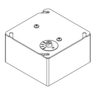 Soundtube AC-JB10-XFMR 10 W 25/70.7/100 volt transformer inside a junction box