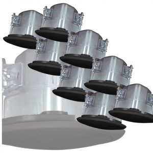 Soundtube CM31-EZ-BK MP 3 inch In Ceiling Speaker/Black/Master Pack (8 Units)