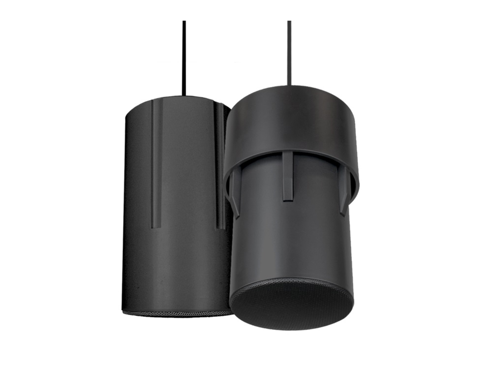 Soundtube DS31-EZ-CS-BK Cylindrical Designer Sleeve Complete Speaker (Black)