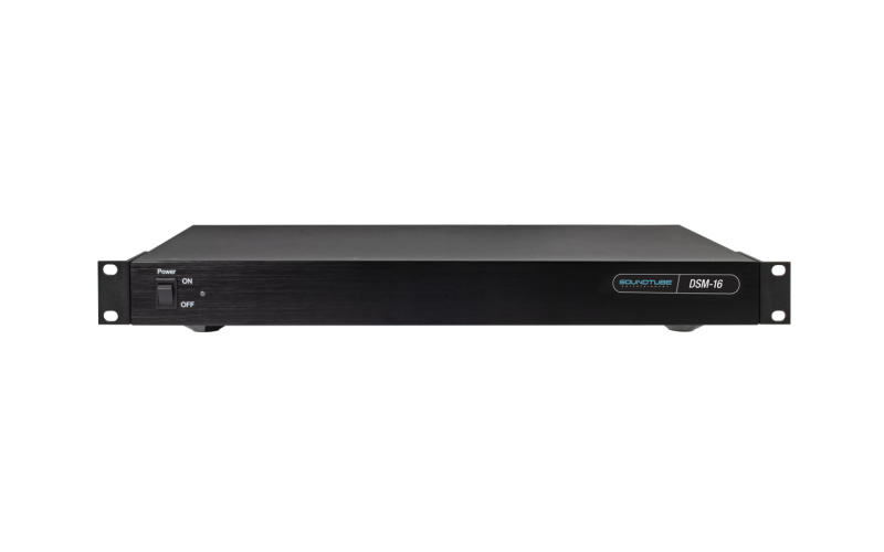 Soundtube DSM-16 16×16 System Manager Matrix / Dante / DSP / PoE+ / 24V DC