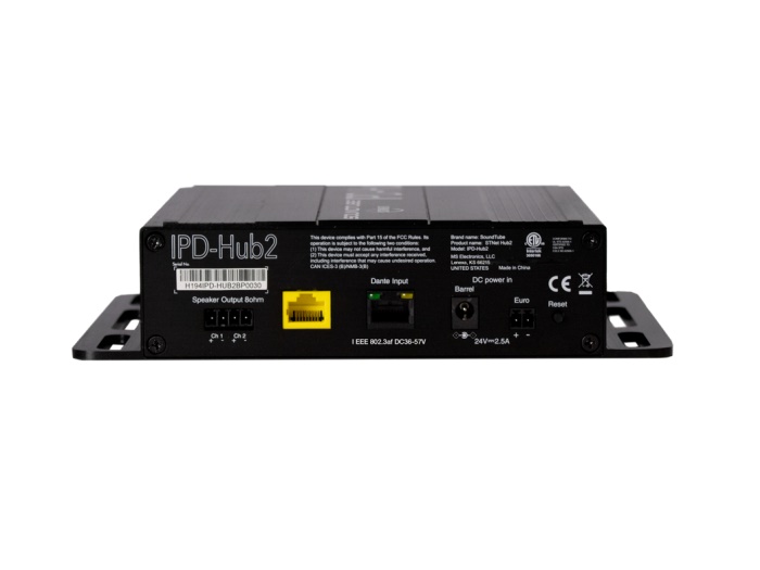 Soundtube IPD-HUB 2 2-Channel DSP Amplifier/Powered Dante - Image 2