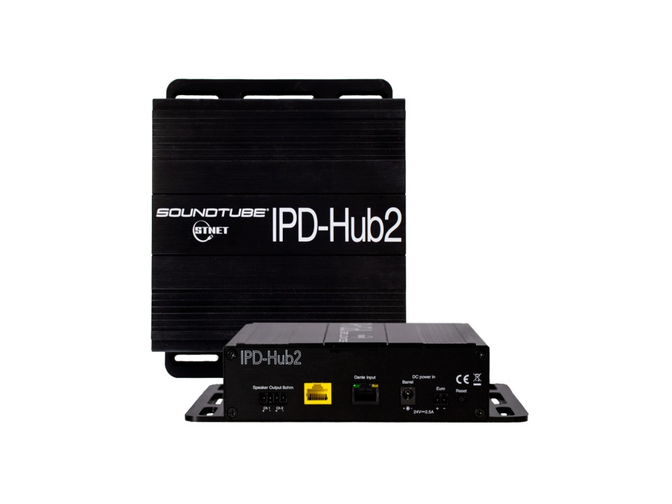 Soundtube IPD-HUB 2 2-Channel DSP Amplifier/Powered Dante - Image 4
