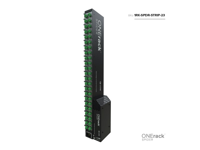 TV One 1RK-SPDR-STRIP-23 ONErack Spider Multi-Voltage DC PSU Strip - Image 5
