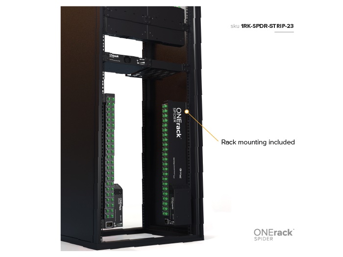 TV One 1RK-SPDR-STRIP-23 ONErack Spider Multi-Voltage DC PSU Strip - Image 7