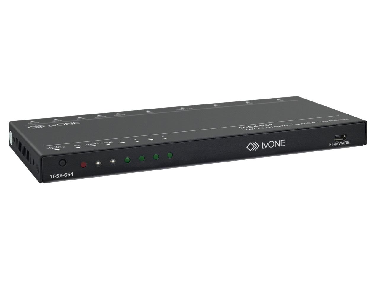 TV One 1T-SX-654 4×1 4K60 HDMI 2.0 Switcher with HDCP 2.2