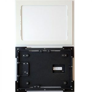 Wall-Smart 002-1-858-WH Retrofit Mount for iPad Pro 12.9 inch 5th Gen (White)