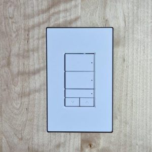 Wall-Smart 007-1-241 Solid Surface Mount for Snap One Control4 Contemporary Lighting Devices 1 Gang