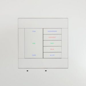 Wall-Smart 012-1-719 New Construction In-Wall Mount HZ-FP-G2 Flush Adapter / Unpainted / Depth Calib / 1/2in Drywall