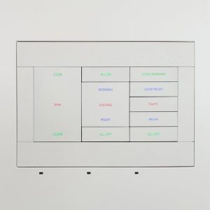 Wall-Smart 012-1-720 New Construction Flush In-Wall Mount / Depth Calibration / Paintable / 1/2 in Drywall
