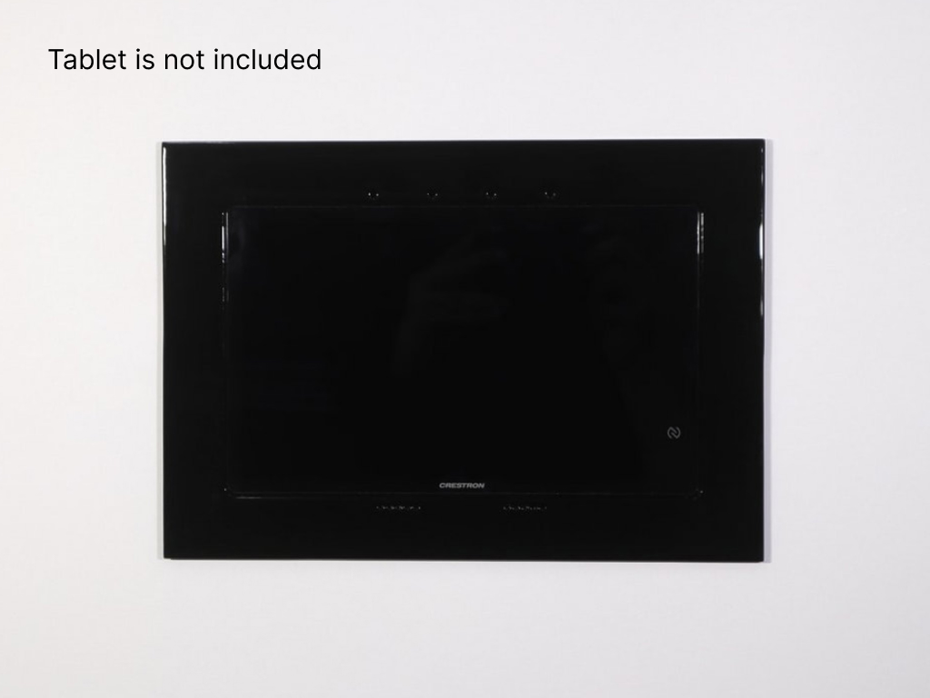 Wall-Smart 012-1RA72-BL Retrofit Mount for Crestron TSW-880 and TSS-880, Black