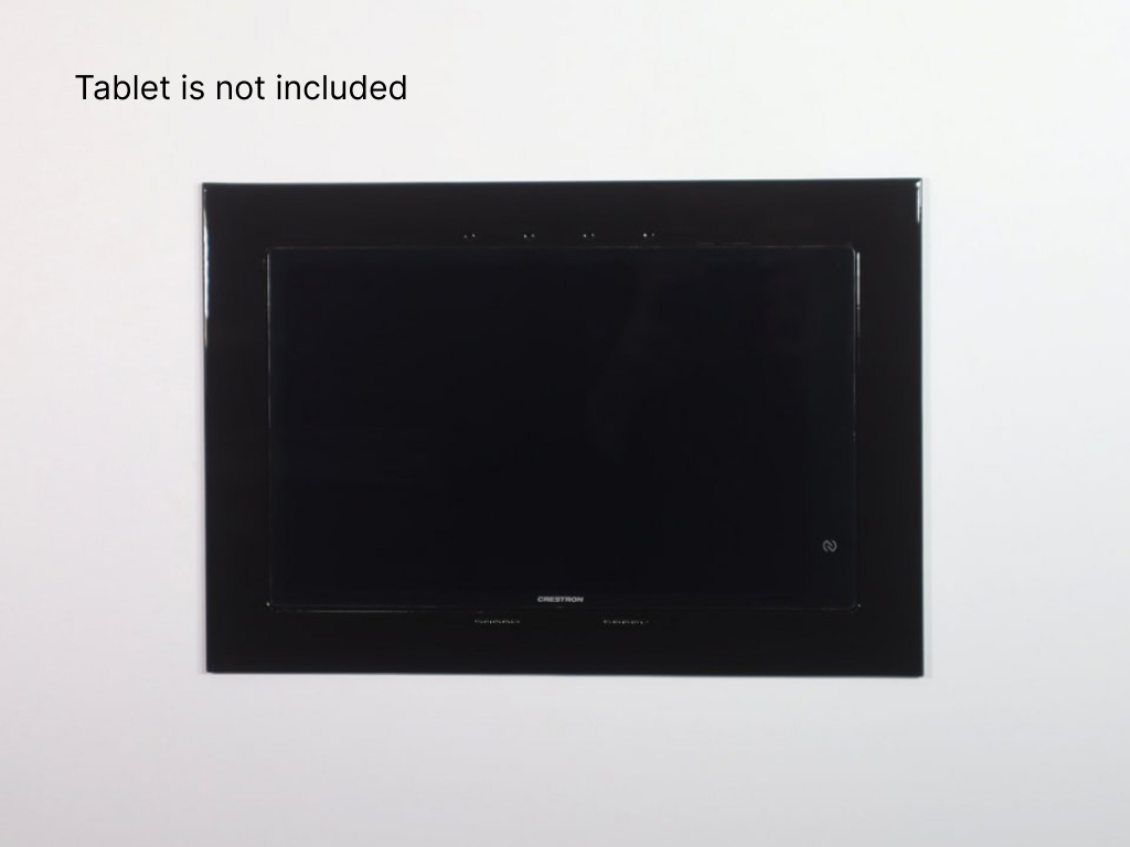 Wall-Smart 012-1RA75-BL Retrofit Mount for Crestron TSW-1080 / TSS-1080, Black
