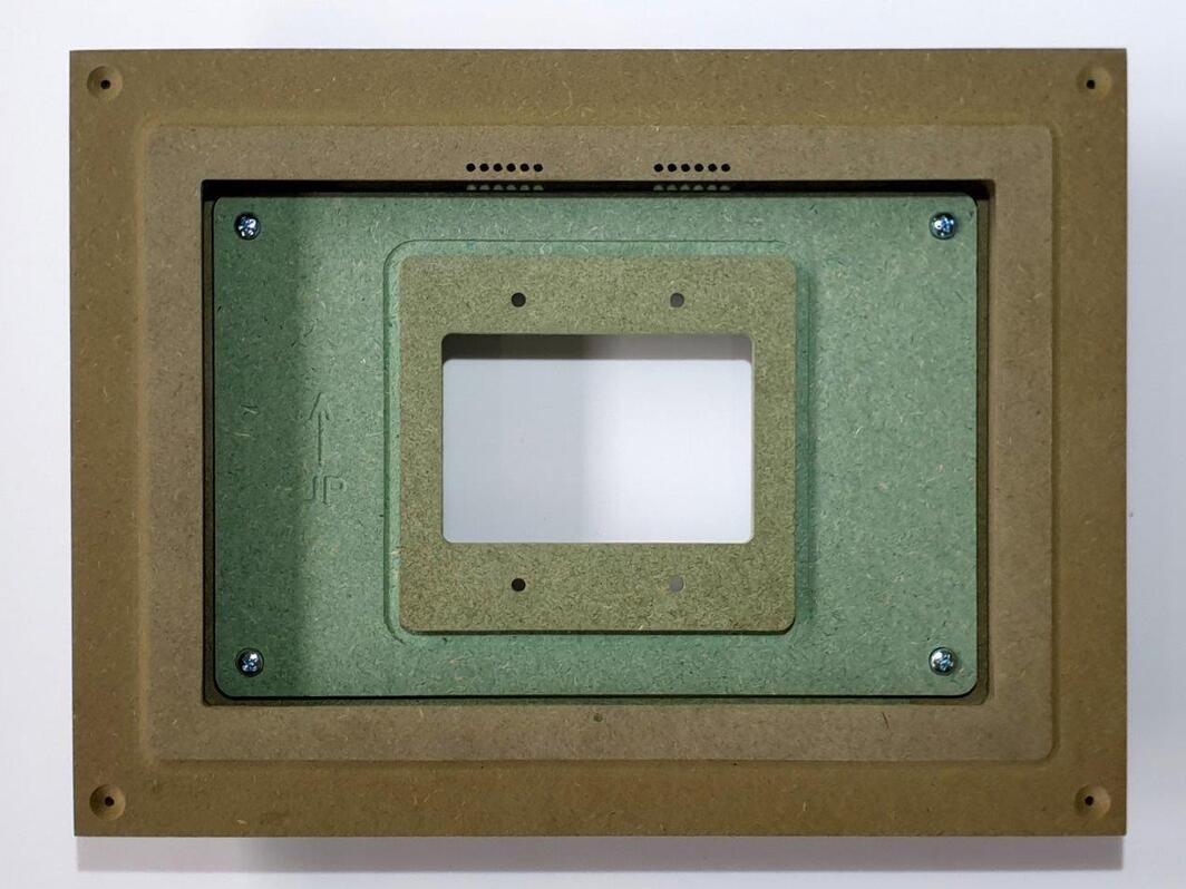 Wall-Smart 10-01-436 New Construction Adapter for Savant ITP-E8000 8 inch Screen - Image 3