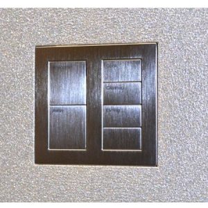 Wall-Smart 10-01-503 New Construction Adapter for Palladiom Square 1COL Metal