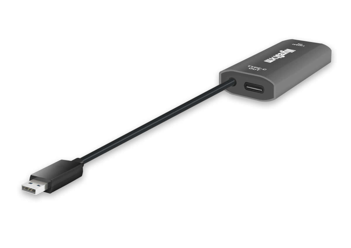 WyreStorm APO-DG-HDMI HDMI to USB-C Adapter / USB-A Passthrough / DP Alt Mode 4K60