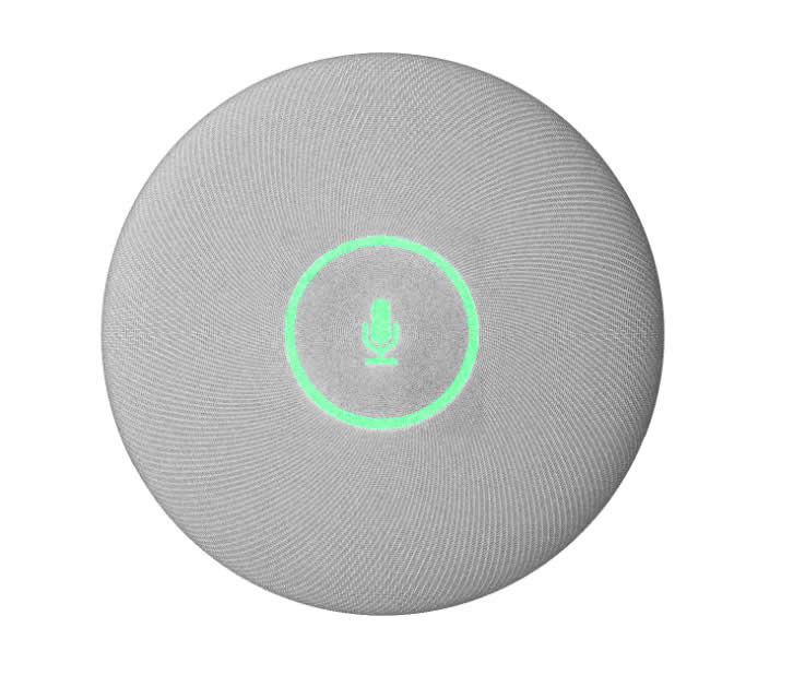 WyreStorm APO-SKY-MIC Companion Add-On Ceiling Microphone / 4x Circular Arrays / Omnidirectional / AEC AGC