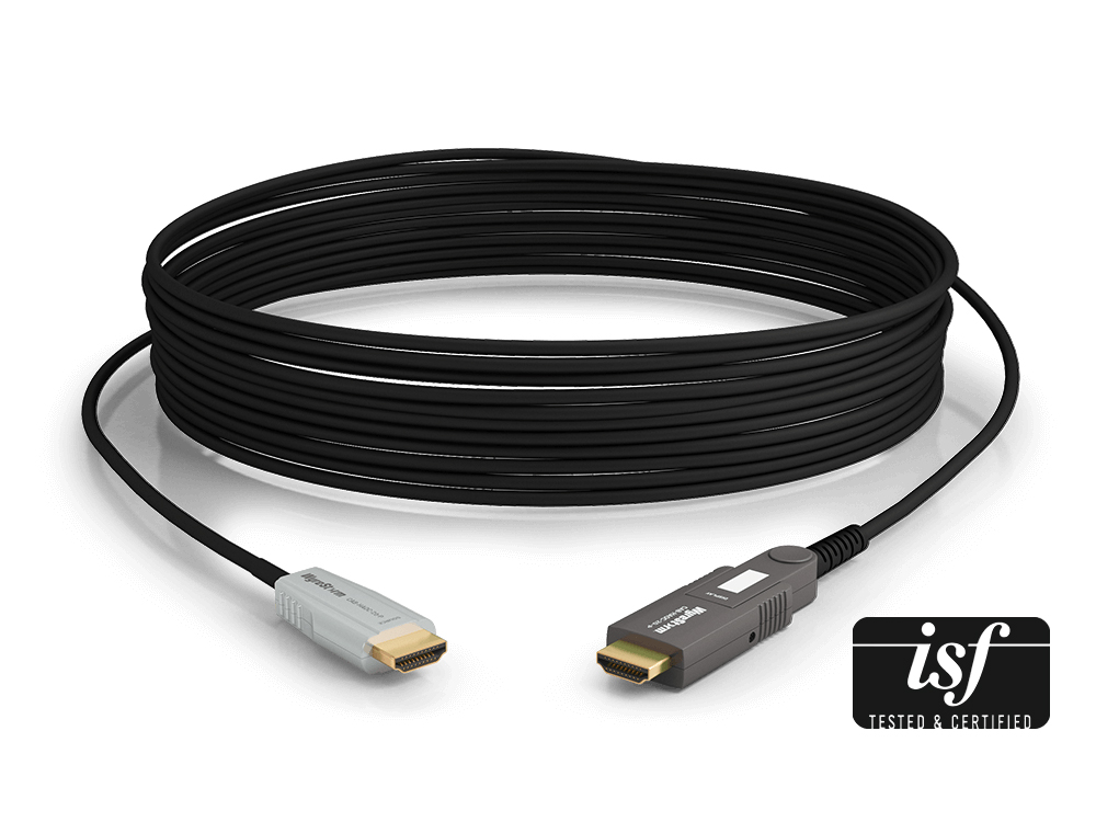 WyreStorm CAB-HAOC-20-P 20m/65ft 24Gbps 4-Core Active Optical HDMI Cable/4K HDR/Detachable Head/Plenum and FT6 Rated - Image 4